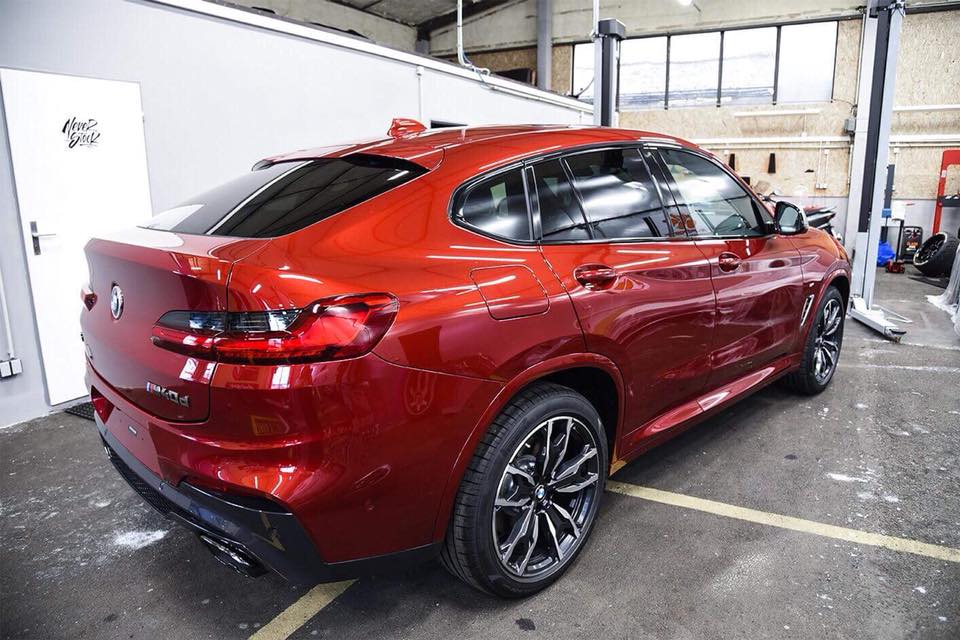 BMW X4 M40d a Ceramic Pro Gold Package